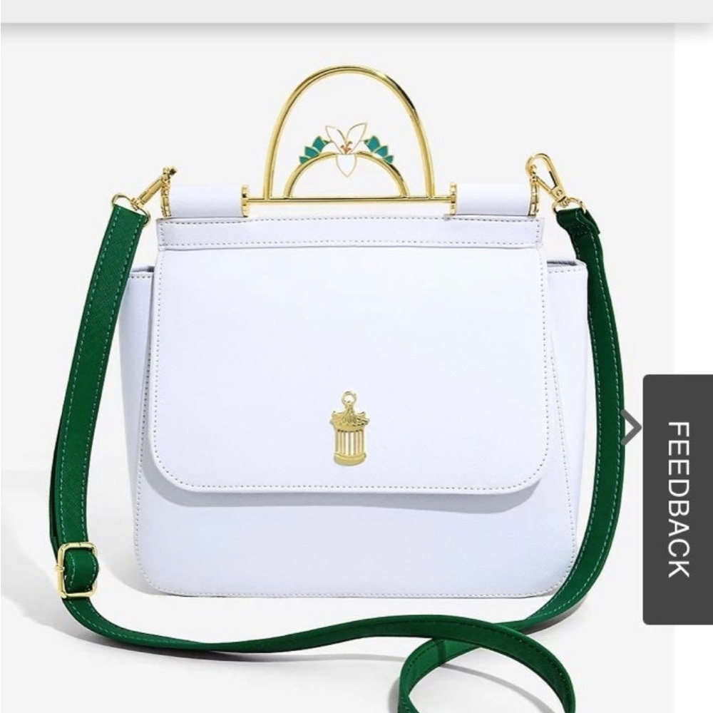 Loungefly mulan white comb bag